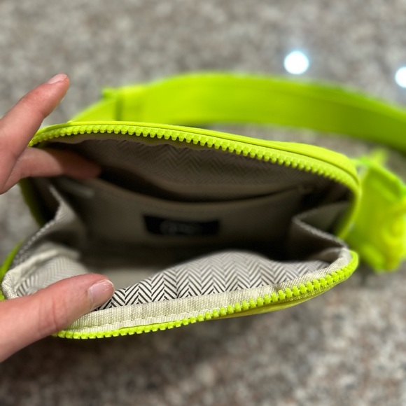 Neon Green Belt Bag - Picture 2 of 3